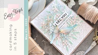 A TAKE CARE Card | Cardmaking In 5 EASY Steps | Card Design 101