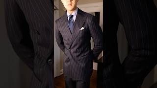 Nothing is as special as a double breasted pinstripe suit