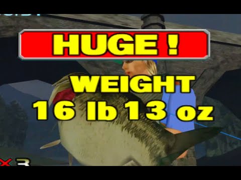 Just hour of sega bass fishing gami- OH OH TURN ROD RIGHT!