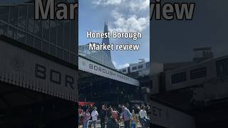 Trying Borough Market food based on comment recommendations