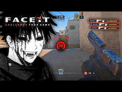 DEAGLE ABUSER DESTROYiNG 10 LVL FACEiT