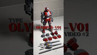 Lego Mech: MOC Type Olympus V01 Tutorial Preview Concept Video