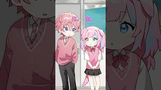 【アニメ】仲の悪い2人。【さとみ×りいこ】#anime