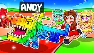 I Pretended to be A RAINBOW BRAINROT In Steal A Brainrot! (Roblox)