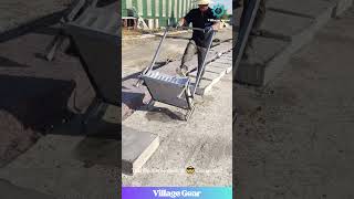 These Concrete Block Movers are GENIUS! 🤯 Work Smarter, Not Harder! #cooltools #invention #worklife