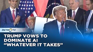 Trump Launches Aggressive AI Plan to Secure U.S. Global Dominance