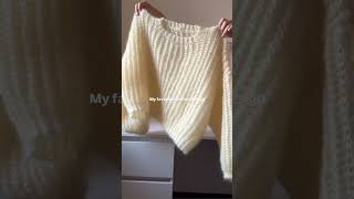 My FAVOURITE crochet sweater #crochet #crochetlove