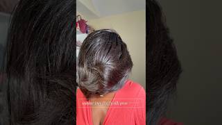 I love my fluffy silk press #silkpressonnaturalhair #silkpress #blackgirlhair #silkpressqueen