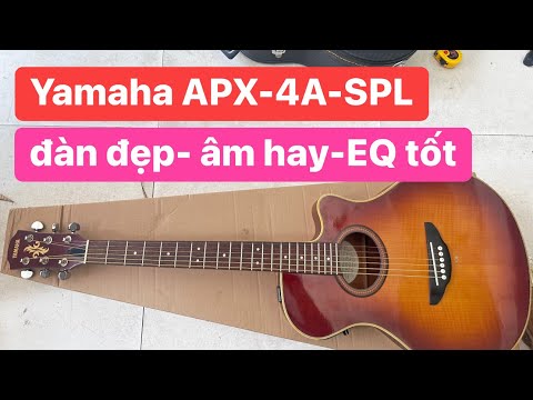 Đàn guitar Yamaha APX-4A-SPL âm hay- đàn đẹp- EQ tốt. Giá: 4 triệu. guitar yamama 0936057750