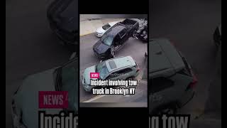 Every Angle: Guy Steals NYC Tow Truck Goes On Destructive Rampage Till Flipping Brooklyn Road Rage
