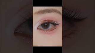 Strawberry Eye Makeup #shorts #makeup #eyemakeup #makeuptutorial #beautifuleyes # #shortsmakeup
