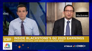 Blackstone President Jon Gray on Q2 results: The most fund appreciation in nearly four years