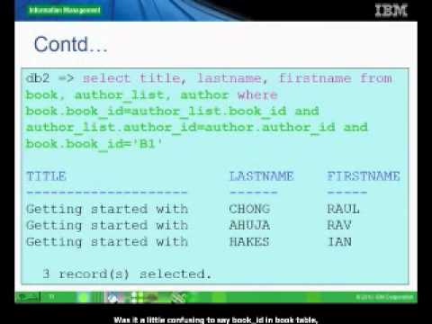 Chapter 7(6) - Working with Multiple Tables