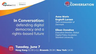 In Conversation: defending digital democracy and a rights-based future