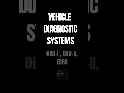 Vehicle Diagnostics Systems| OBD-I | OBD-II |EOBD #automotive #embeddedsystems #vehiclediagnostics