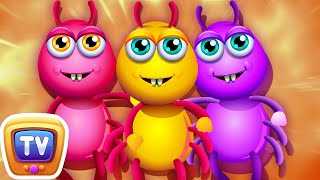 Incy Wincy Spider Nursery Rhyme With Lyrics - Cartoon Animation Rhymes & Songs for Children