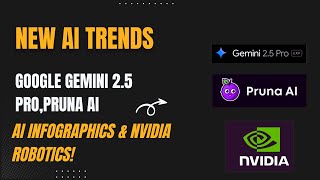 New AI Trends Google Gemini 2 5 Pro, Pruna AI, AI Business Presentation Generator & NVIDIA Robotics!