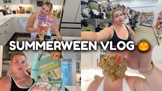 HEALTHY "FALL" TREAT + HOMEGOODS VIRAL GHOST HUNT CONTINUES... SUMMERWEEN VLOG