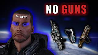 Can I beat Mass Effect without using Guns??