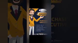 JOBS IN CHENNAI #jobs #tnjobs #localjobs #chennaijobs #vidiyaljobs