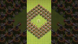 Healer vs Air Sweeper | clash of clans #shorts #shortsfeed #clashofclans