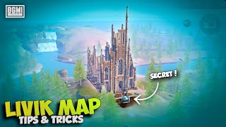 😱TOP 5 SECRET LOCATIONS LIVIK MAP BGMI / PUBG MOBILE 🔥 livik map tips and tricks in hindi