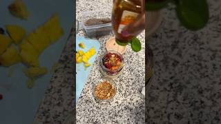 Quick healthy snack for later #freshfruits #goodeats #healthyeats #fypシ゚ #diyfoods