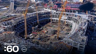 Stadium Construction Update: Behind the Scenes with MEP Systems | Stadium in :60