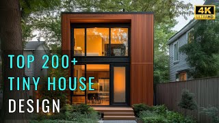 Top 200+ Modern Tiny House Design Ideas | Small 1-Bedroom House Facades