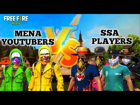 GANGSTAR YT 77 is back 😢💔 MENA YOUTUBERS VS SSA SUBSCRIBERS 🔥 @GarenaFreeFireSSA