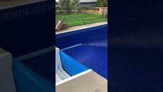 Now this is how it’s done!! Installing a pool liner #shorts #shortvodeo #pool #boswatch