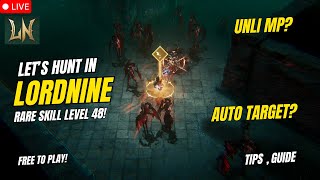 LORDNINE : Infinite Class | Day 6 Dark Lancer ! ( Tagalog )
