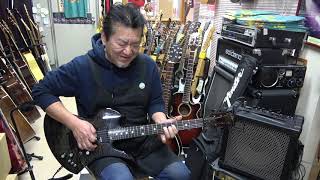 B.C.Rich  ST スルーネック、エボニー指板、フロイドローズ