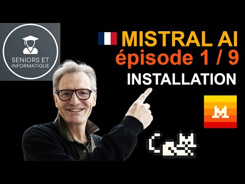 Tuto le Chat de Mistral AI - installation et création du compte. Épisode 1/9
