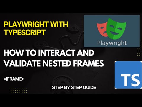 How to Handle Nested Frames in Playwright | Easy Explanation for Beginners