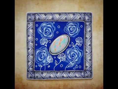 多彩寶石也可以這樣畫!#Zentangle Gem!