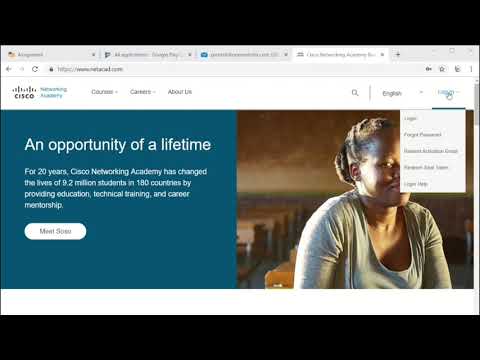 Netacad Account Activation