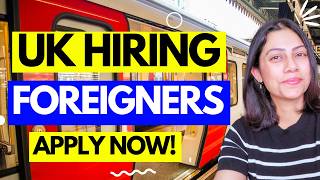 APPLY IMMEDIATELY UK Jobs with Visa Sponsorship 2025 🇬🇧 | UK Companies offering Visa Sponsorship