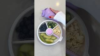 Toddler Snack 🍏🦋🥒🫐 #asmr #restock #satisfying #relaxing #momlife #snacks #toddlermom #asmrsounds