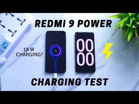 Xiaomi Redmi 9 Power Charging Test ⚡ 18W Fast Charging?