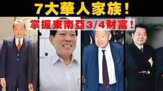 東南亞人數最少的華人族群，居然掌握了3/4的財富？！盤點東南亞7大華人家族！如何主導經濟？