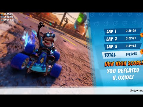 Crash Team Racing Nitro- Fueled: Oxide Ghosts Dingo Canyon