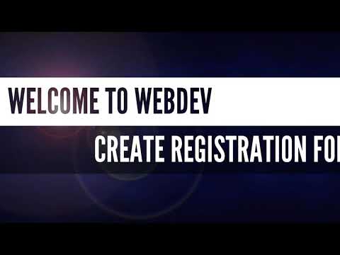 #Register @free Php Scripts
how to create html form for registration | Html And a Php |
