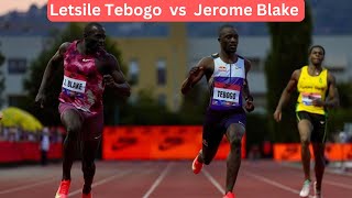Letsile Tebogo and Jerome Blake battle in close 100m sprint at Grand Prix Brescia 2025