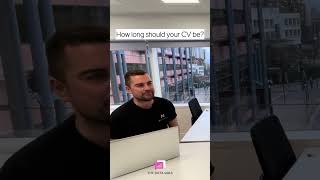 How long should your CV be?🤔 #cvadvice