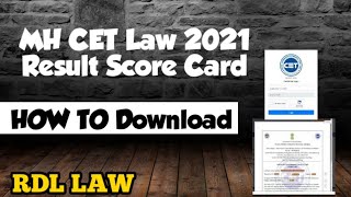 LLB 3 years Score Card 2021