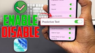 How to Enable or Disable Predictive Text on iOS 26 | Get Rid of Annoying Typos Now