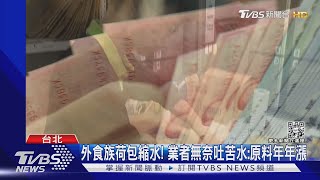 去年「CPI」2.95%創14年新高 外食費飆漲5.77%｜TVBS新聞@TVBSNEWS01