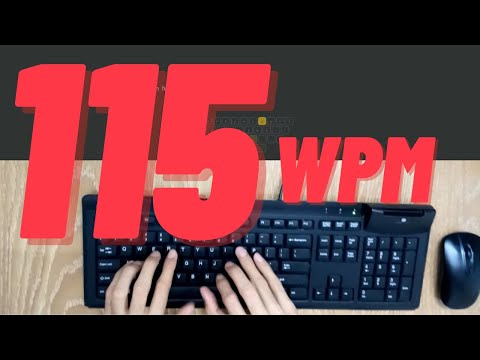 111 wpm to 115 WPM - What 115 words per minute looks like