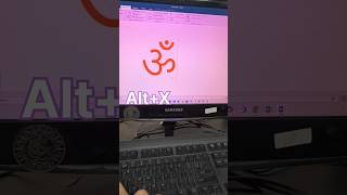 Insert Om in Word || Tips"#Computer Tricks#TechHacks#PCShortcuts136Kم#DigitalSkills#Tech#om